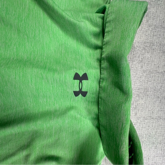 Under Armour Men's Vibrant Green Polo - Picture 6 of 6